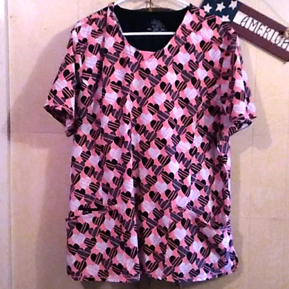 Infinity 2xl scrub top